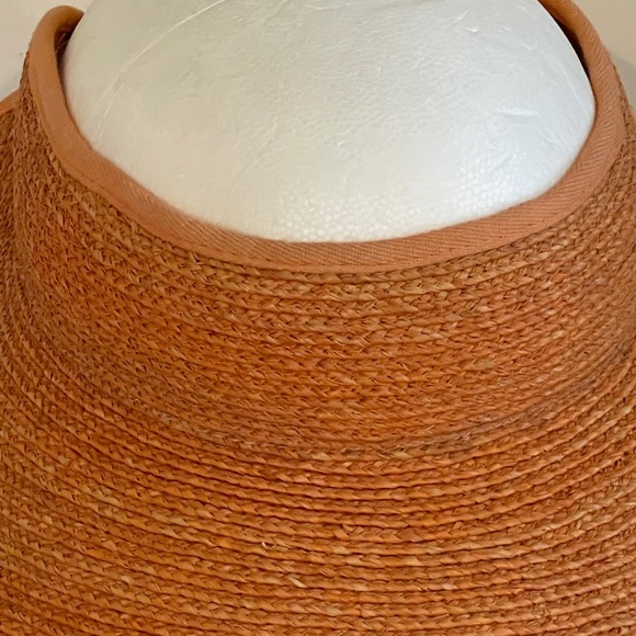 Helen Kaminski Mai Raffia Visor Hat - Picture 4 of 10